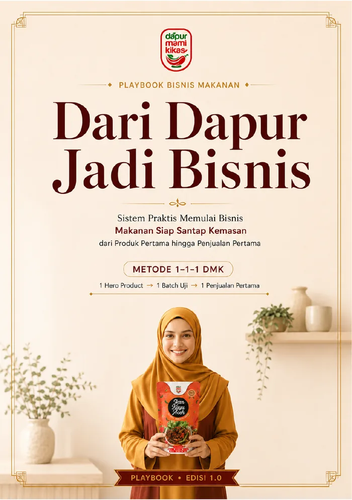 Cover Playbook Dari Dapur Jadi Bisnis